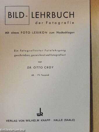 Bild-Lehrbuch der Fotografie