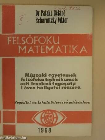 Felsőfoku matematika