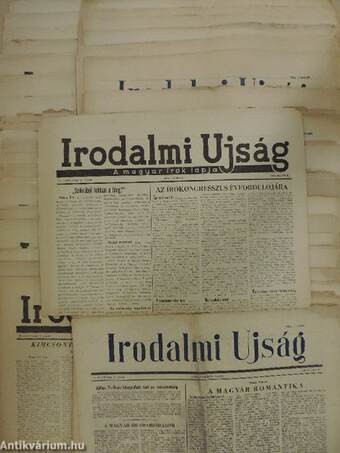 Irodalmi Ujság 1952-1954. (vegyes számok) (37db)