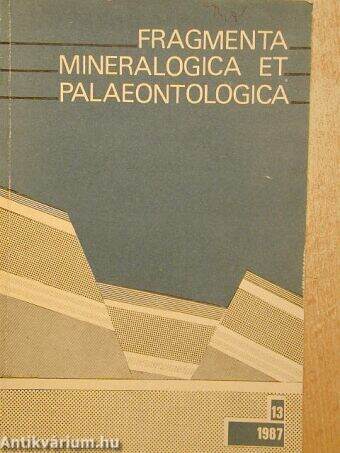 Fragmenta Mineralogica et Palaeontologica 1987/13.