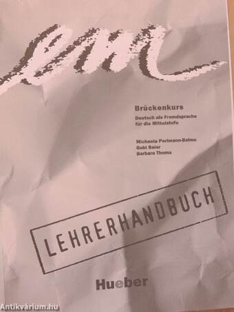 em Brückenkurs - Lehrerhandbuch