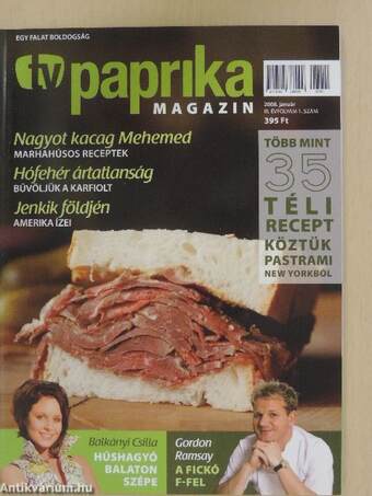 TV Paprika Magazin 2008. január