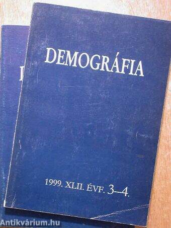 Demográfia 1999/1-4.