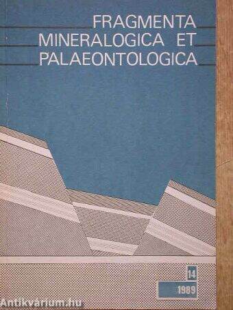 Fragmenta Mineralogica et Palaeontologica 1989/14.