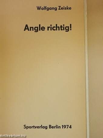 Angle richtig!