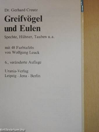 Greifvögel und Eulen