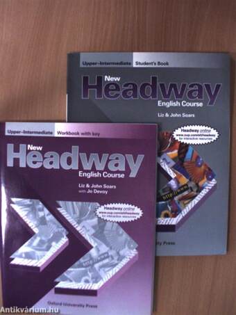 New Headway English Course - Upper-Intermediate - Student's Book/Workbook with key