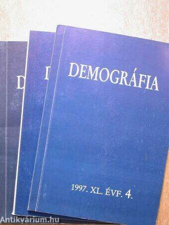 Demográfia 1997/1-4.