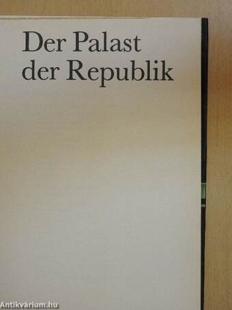 Der Palast der Republik