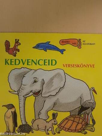 Kedvenceid verseskönyve