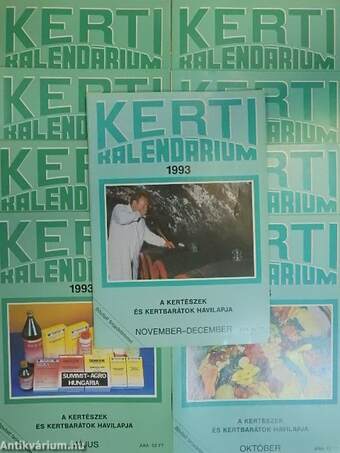 Kerti Kalendárium 1993. (nem teljes évfolyam)