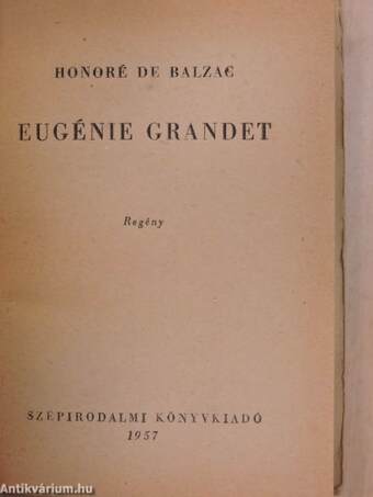 Eugénie Grandet