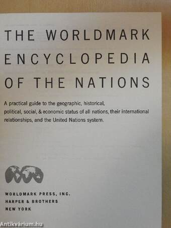 The Worldmark Encyclopedia of the Nations