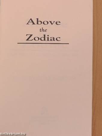 Above the Zodiac