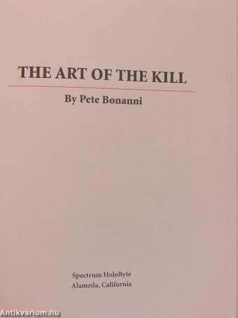 The Art of the Kill