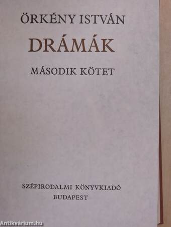 Drámák 2.