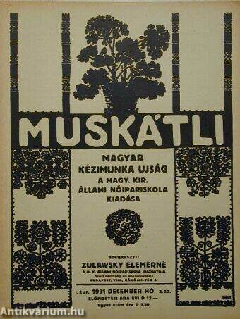 Muskátli 1931. december