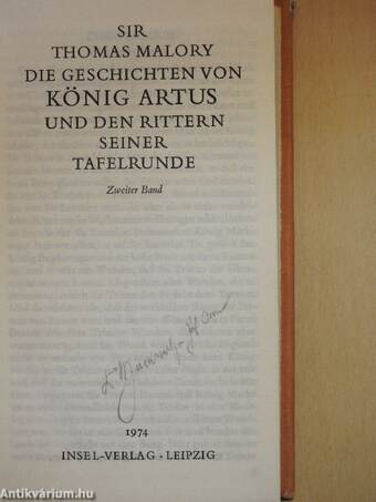 Die Geschichten von König Artus und den rittern seiner tafelrunde