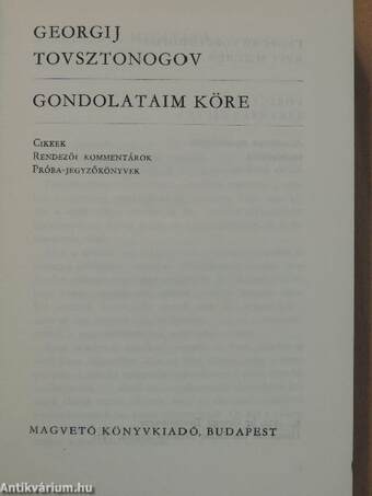 Gondolataim köre