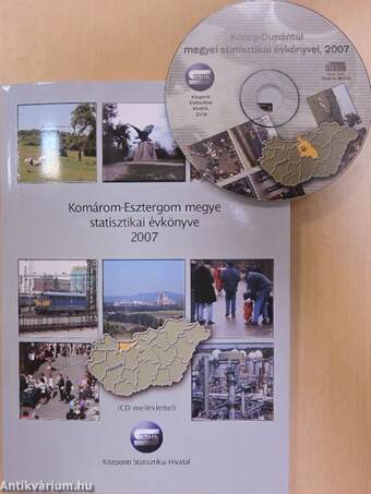 Komárom-Esztergom megye statisztikai évkönyve 2007 - CD-vel