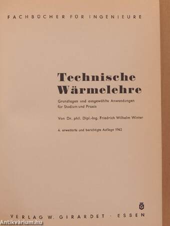 Technische Wärmelehre