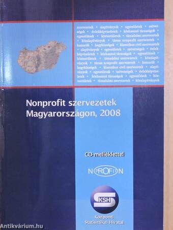 Nonprofit szervezetek Magyarországon 2008 - CD-vel