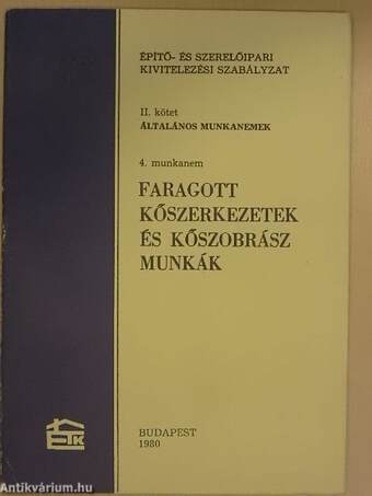 Építő- és Szerelőipari Kivitelezési Szabályzat II/4.