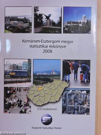 Komárom-Esztergom megye statisztikai évkönyve 2008 - CD-vel