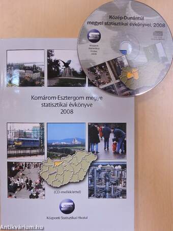 Komárom-Esztergom megye statisztikai évkönyve 2008 - CD-vel