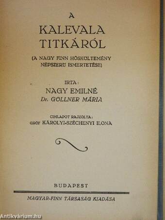 A kalevala titkáról