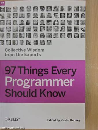 97 Things Every Programmer Should Know