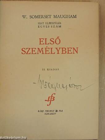 Első személyben