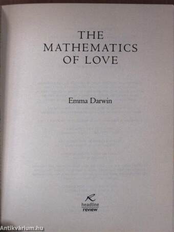 The Mathematics of Love