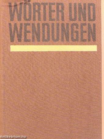 Wörter und Wendungen