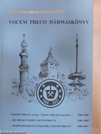 Vocem preco hármaskönyv