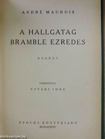 A hallgatag Bramble ezredes