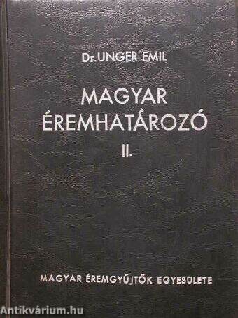Magyar éremhatározó II.