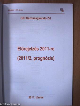 Előrejelzés 2011-re