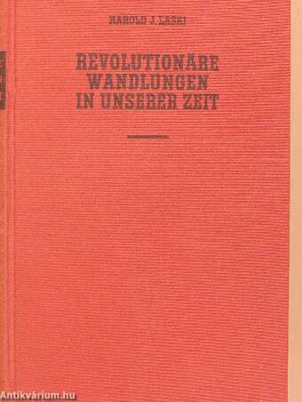 Revolutionäre Wandlungen in Unserer Zeit