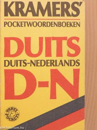 Kramers' Pocketwoordenboeken Duits-Nederlands