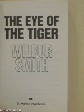 The Eye of the Tiger