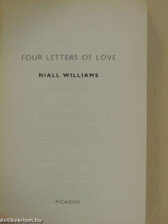 Four Letters of Love