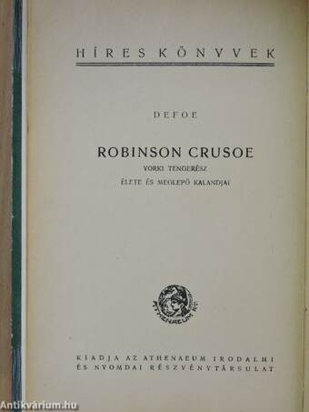 Robinson Crusoe