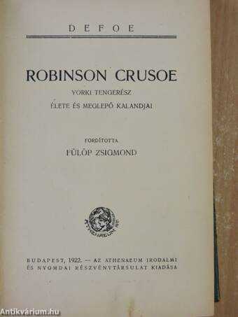 Robinson Crusoe