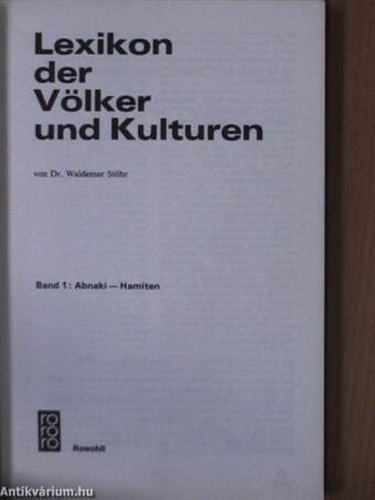 Lexikon der Völker und Kulturen 1-3