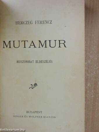 Mutamur I-II.