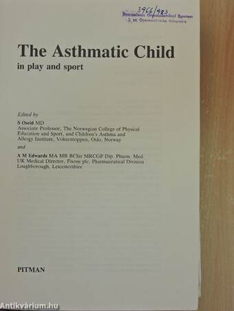 The Asthmatic Child in play and sport