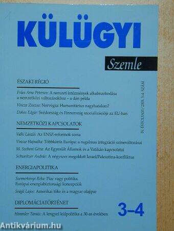 Külügyi Szemle 2005/3-4.