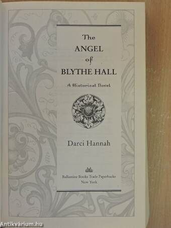 The Angel of Blythe Hall