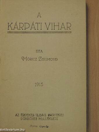 A kárpáti vihar